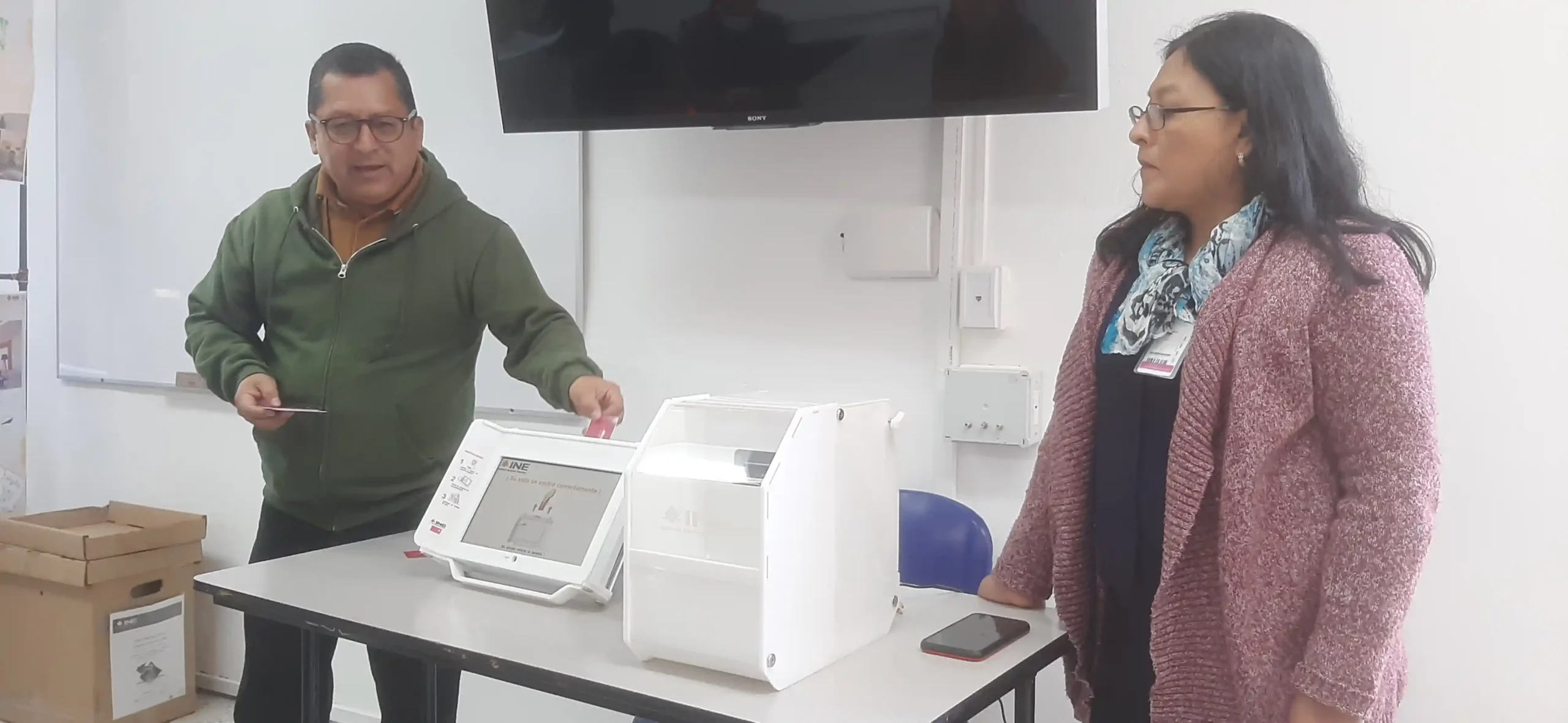 Explicación de la urna electrónica